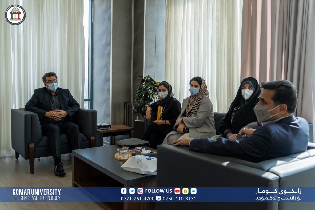 A Delegation from Tehran Medical Science University Visited KUST