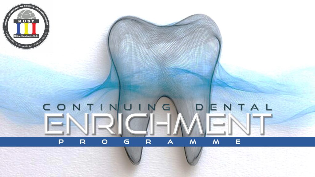 FALL 2025 - CONTINUING DENTAL ENRICHMENT PROGRAMME - FACULTY LECTURES