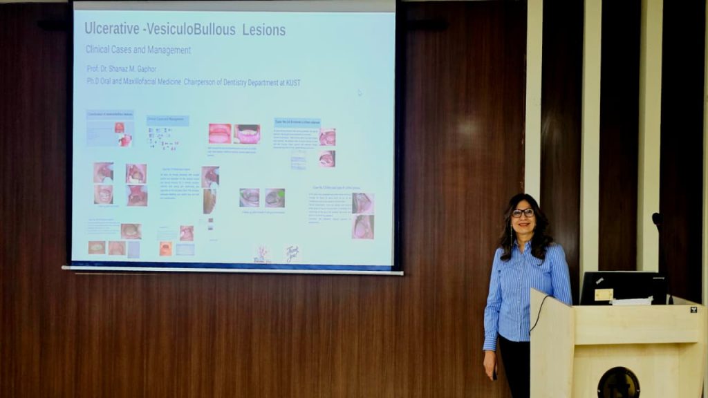 CDE Lecture 3- Dr. Shanaz Gaphor, Chairperson of Department of Dentistry Explores Complex Oral Lesions