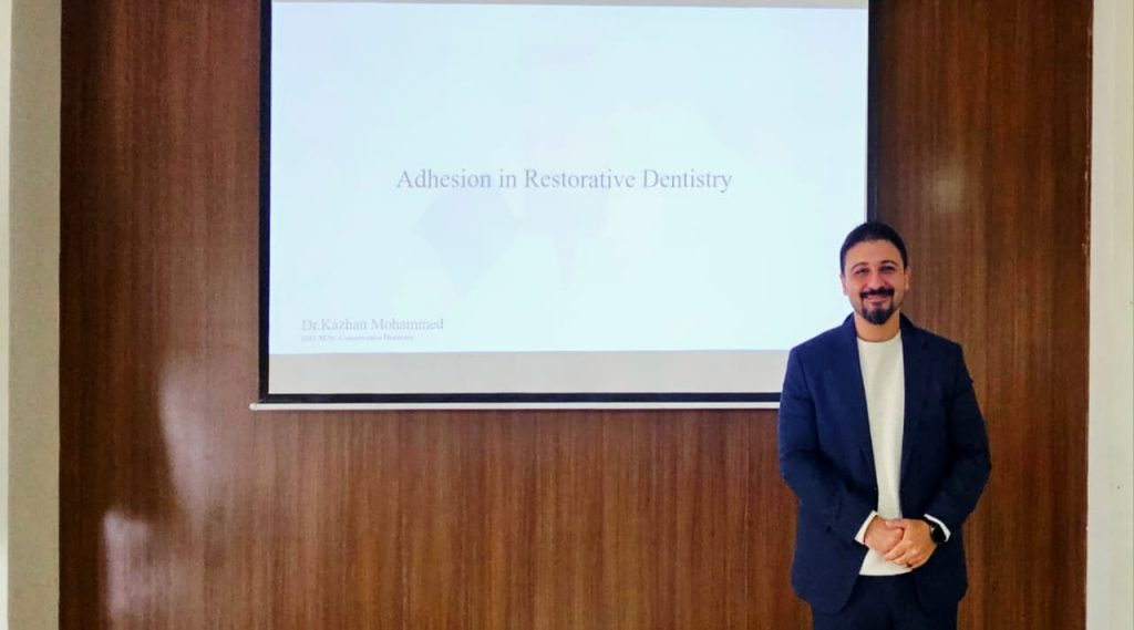 CDE- LECTURE 1 - Adhesives in Restorative Dentistry by Kazhan Mohammed Omer